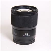 Used Panasonic Lumix S 85mm f/1.8 Prime Lens For L Mount