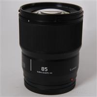 Used Panasonic Lumix S 85mm f/1.8 Prime Lens For L Mount