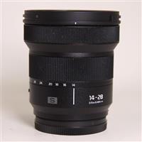 Used Panasonic Lumix S 14-28mm f/4-5.6 Macro Zoom Lens