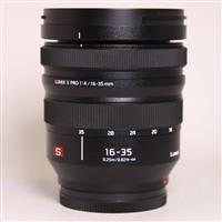 Used Panasonic Lumix S PRO 16-35mm f/4 Wide Angle Zoom Lens