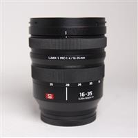Used Panasonic Lumix S PRO 16-35mm f/4 Wide Angle Zoom Lens