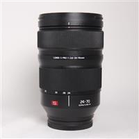 Used Panasonic Lumix S Pro 24-70mm f2.8 L-Mount Mirrorless Zoom Lens