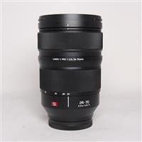 Used Panasonic Lumix S Pro 24-70mm f2.8 L-Mount Mirrorless Zoom Lens