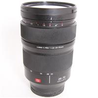 Used Panasonic Lumix S Pro 24-70mm f2.8 L-Mount Mirrorless Zoom Lens