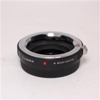 Used Panasonic DMW-MA2ME Leica M Mount Adaptor to Micro Four Thirds