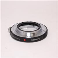 Used Panasonic DMW-MA2ME Leica M Mount Adaptor to Micro Four Thirds
