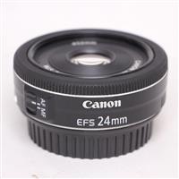 Used Canon EF-S 24mm f/2.8 STM Pancake