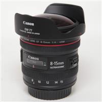 Used Canon EF 8-15mm f/4L Fisheye USM