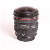 Used Canon EF 8-15mm f/4L Fisheye USM