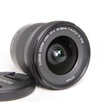 Used Canon EF-S 10-18mm f/4.5-5.6 IS STM