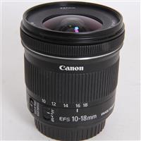Used Canon EF-S 10-18mm f/4.5-5.6 IS STM