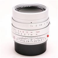 Used Leica Summilux M 35mm f/1.4 ASPH FLE Silver Anodised