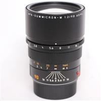Used Leica APO Summicron-M 90mm f/2 ASPH Anodised