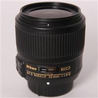 Used Nikon AF-S Nikkor 35mm f/1.8G ED