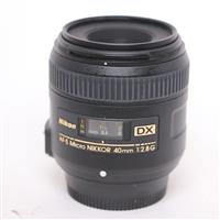 Used Nikon AF-S DX Micro Nikkor 40mm f/2.8G Macro