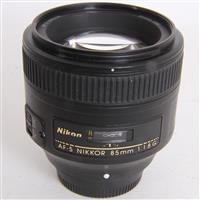 Used Nikon AF-S Nikkor 85mm f/1.8G