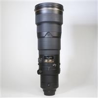 Used Nikon AF-S NIKKOR 500mm f/4G ED VR