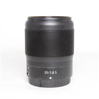 Used Nikon 35mm f/1.8 S Z mount