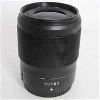 Used Nikon 35mm f/1.8 S Z mount