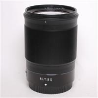 Used Nikon Z 85mm f/1.8 S