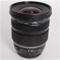 Used OM-Systems M.Zuiko Digital ED 8-25mm f/4 PRO
