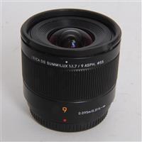 Used Panasonic Leica DG Summilux 9mm f/1.7 ASPH