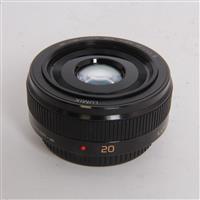 Used Panasonic Lumix G 20mm f/1.7 II ASPH Pancake