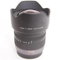Used Panasonic Lumix G Vario 7-14mm f/4 ASPH