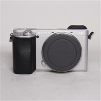 Used Sony a6400 Mirrorless Camera Body Silver
