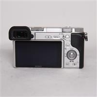 Used Sony a6400 Mirrorless Camera Body Silver