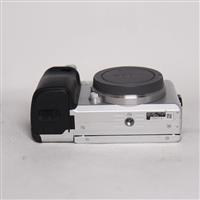 Used Sony a6400 Mirrorless Camera Body Silver
