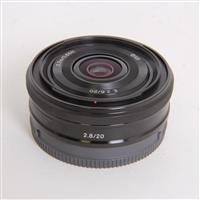Used Sony E 20mm f/2.8 Pancake