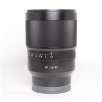 Used Sony FE 35mm f/1.4 ZA Zeiss Distagon T*