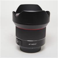 Used Samyang AF 14mm f/2.8 Nikon F Mount