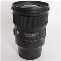Used Sigma 24mm f/1.4 DG HSM Art Sony E