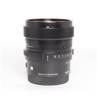 Used Sigma 20mm f/2 DG Contemporary  for Sony E Mount