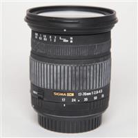 Used Sigma 17-70mm f/2.8-4.5 DC MACRO HSM OS - Canon