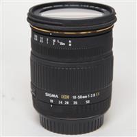 Used Sigma 18-50mm f/2.8-4.5 DC OS HSM - Canon