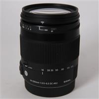 Used Sigma 18-200mm f/3.5-6.3 DC Macro OS HSM Contemporary Canon EF