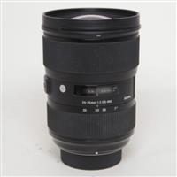 Used Sigma 24-35mm f/2 DG HSM Art Nikon F