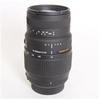 Used Sigma 70-300mm f/4-5.6 DG Macro - Nikon Fit