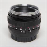 Used ZEISS Planar T* 50mm F/1.4 ZE - Canon Fit