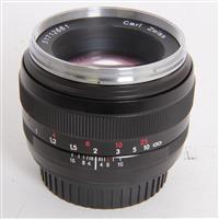 Used ZEISS Planar T* 50mm F/1.4 ZE - Canon Fit