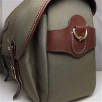Used Billingham Hadley One sage fibrenyte/chocolate bag