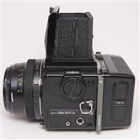 Used Bronica ETRSi Film Camera with Zenzagon 75mm f/2.8 Lens