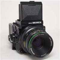 Used Bronica ETRSi with 75mm F2.8, 120 back