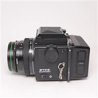 Used Bronica ETRS + 120 Film Back + Zenzanon 75mm f/2.8