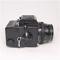 Used Bronica ETRS + 120 Film Back + Zenzanon 75mm f/2.8