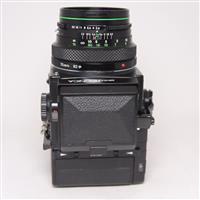 Used Bronica ETRS + 120 Film Back + Zenzanon 75mm f/2.8