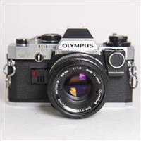 Used Olympus OM10 + Manual Adapter + 50mm f1.8